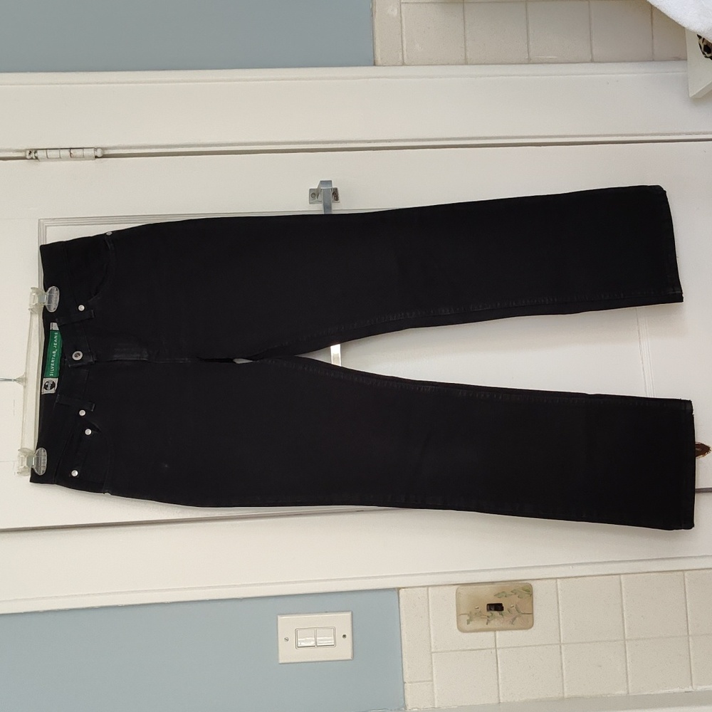 Levis SilverTab women's black denim jeans size 9jr. M